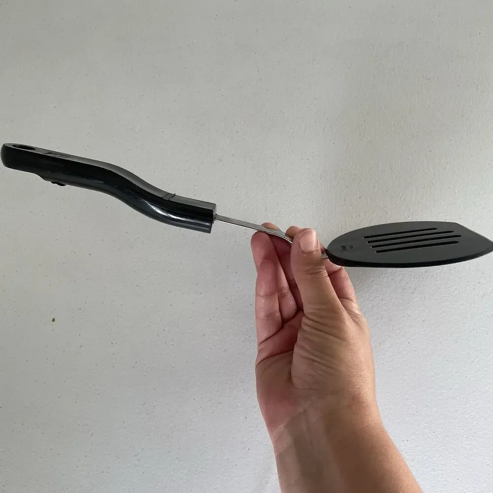 Bonny USA Vintage Plastic Nylon Wide Slotted Spatula Turner 12
